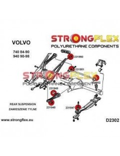 Bageste Panhard Rodbøsning - Body Mount