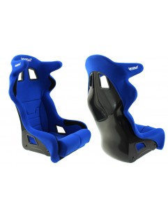 Fotel Sportowy Bimarco Grip Welur Blue/Black HANS FIA