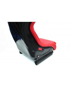 EVO Sports Seat Leather Red