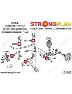 Rear beam bush SPORT