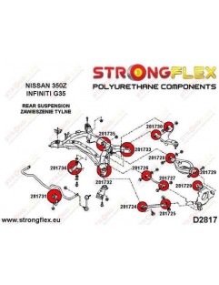 Rear subframe rear bushing