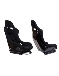 GTR Medium Velor Black sports seat