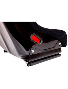 GTR Velur Black / Red sports seat