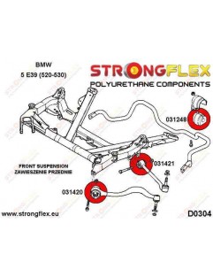 Front wishbone bush 58mm