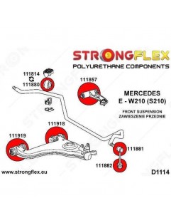 Front lower arm - rear bush SPORT