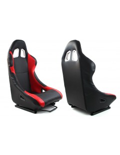 MONZA RACE PLUS sports seat Leather Red