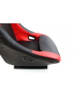 MONZA RACE PLUS sports seat Leather Red