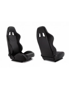Sports seat MONZA + Black leather