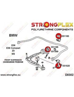 M3 SPORT eccentric front wishbone bush