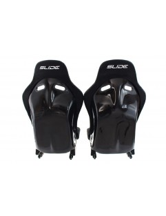 Sports seat SLIDE RS suede Black M