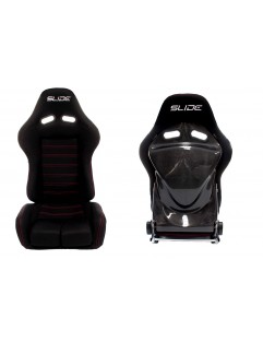 SLIDE X3 Carbon Black L sport sæde