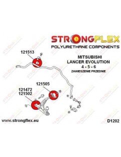 Front wishbone 12mm bush