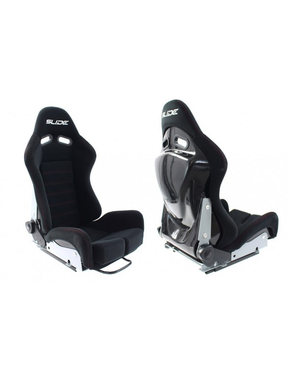 Sports seat SLIDE X3 material Black S