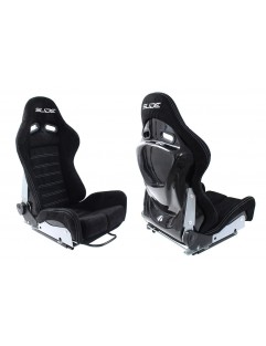 Sports seat SLIDE X3 suede Black S