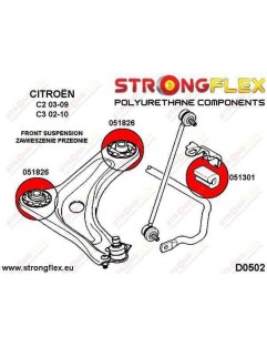 Front wishbone bush SPORT