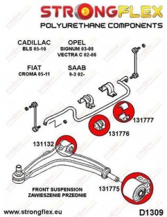 Front wishbone rear bush SPORT