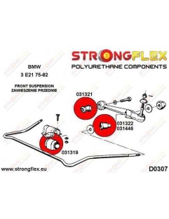 Front wishbone inner bushing