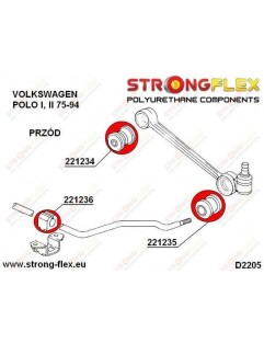 Front wishbone inner bush SPORT