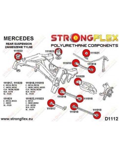 Rear lower arm - inner bushing SPORT