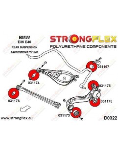 Rear lower wishbone bush SPORT hub side