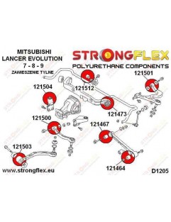 Rear lower arm inner bushing