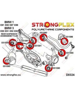 Rear lower arm inner bushing SPORT