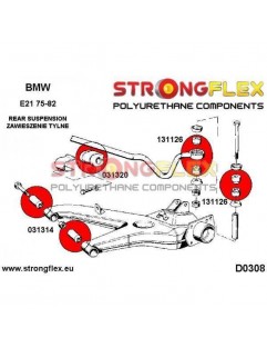 Rear wishbone bush SPORT