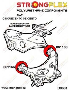 Rear wishbone bush SPORT