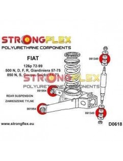 Rear wishbone bush SPORT