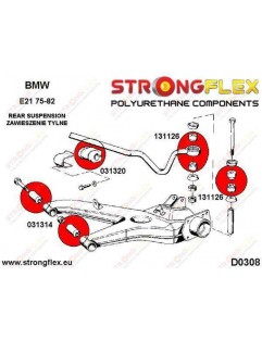 Stabilizer link sleeve spacer