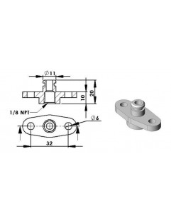 Adapter regulatora ciśnienia paliwa Turbosmart Nissan S13 S14 Subaru EJ20 EJ25