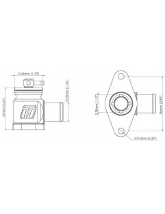 Turbosmart BLOW OFF Nissan R32 R33 R34 Stagea Kompact Plumb Back