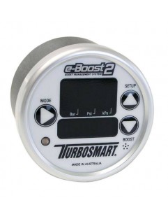 Electronic Boost Controller Turbosmart EBOOST2 60mm Biało-Srebrny