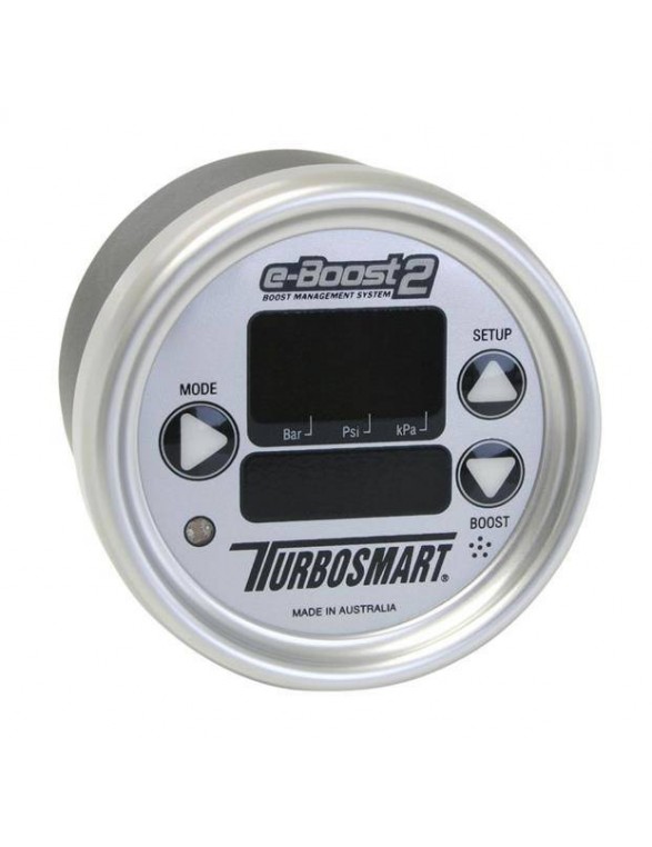 Electronic Boost Controller Turbosmart EBOOST2 66mm Srebrny