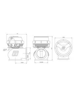 Turbosmart Wasmegate hypergate 45mm gen v 0,5 bar