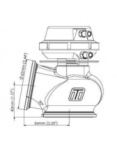  Turbosmart Wastegate Progate Lite 50mm 0,5 Bar