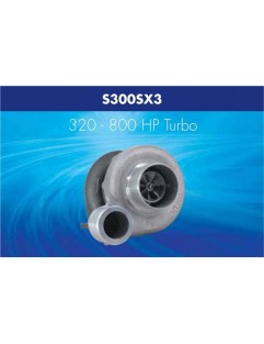 Borg Warner AirWerks S300SX turbocharger, 90 degrees outlet