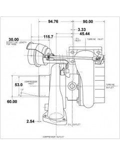 Garrett GT2554R turbolader