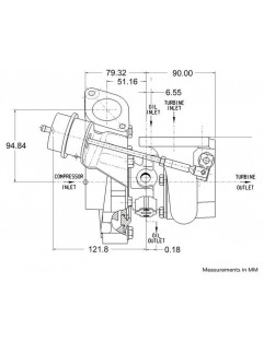 Garrett GT2860R turbolader