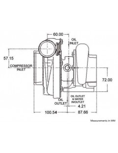 Garrett GT3076R Super Core turbocharger