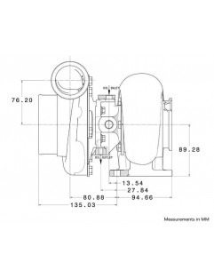 Garrett GTW3684 turbocharger