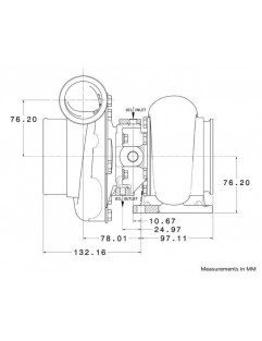 Garrett GTW3884 turbocharger (841297-5004S)