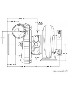 Garrett GTX2860R GEN II turbocharger