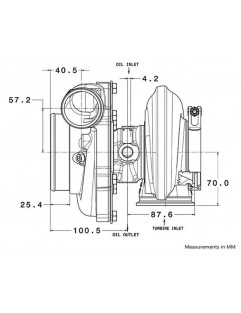 Garrett GTX3071R GEN II Reverse Rotation Turbocharger