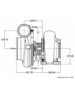 Garrett GTX4708R Super Core turbocharger