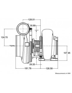 Garrett GTX4718R Super Core turbocharger