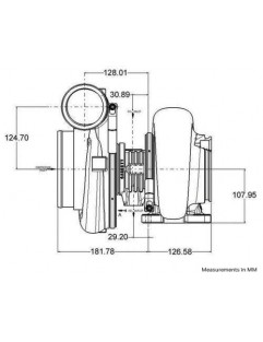 Turbocharger Garrett GTX5533R GEN II Super Core (851285-5007S)