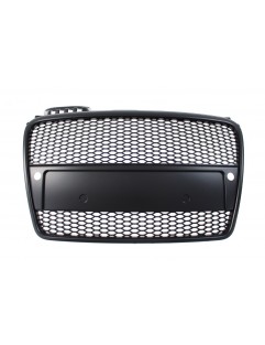 Grill Audi A4 B7 RS-tyylinen musta (05-08) PDC