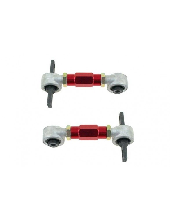 Rear adjustable arms Honda Civic 92-00 red