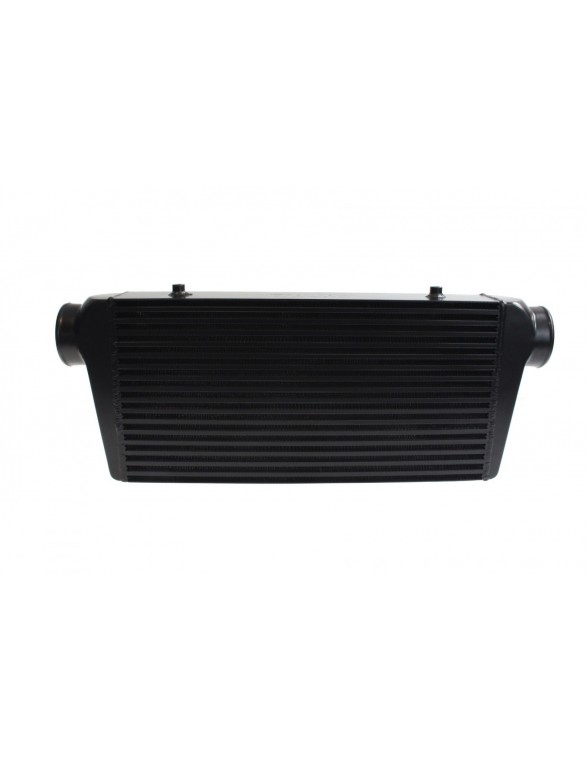 Intercooler TurboWorks 600x300x100 4 "BAR OCH PLATE svart